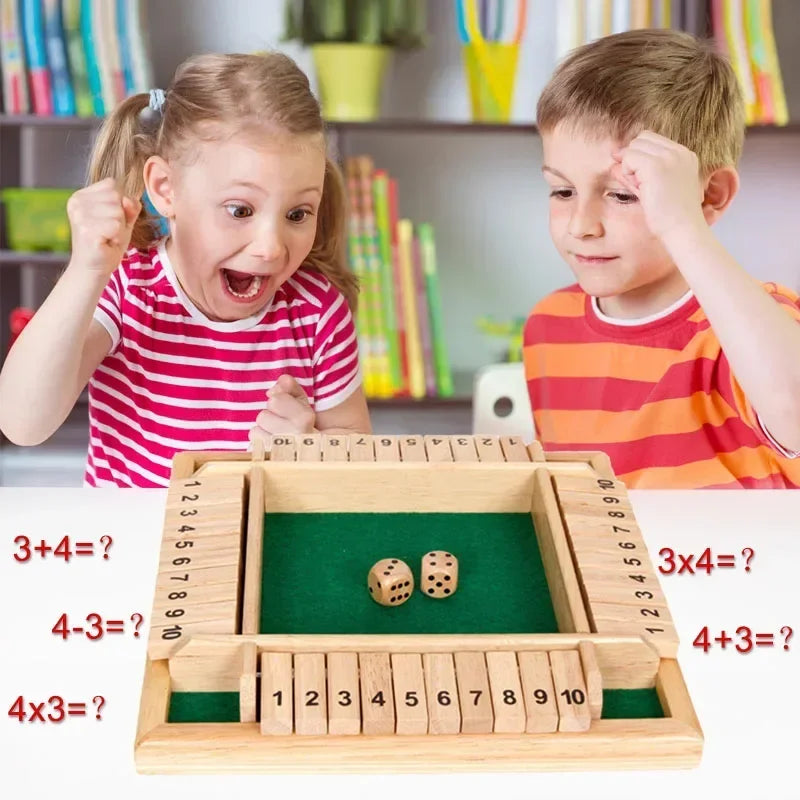 Jeu de société en bois