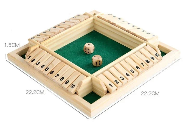 Jeu de société en bois