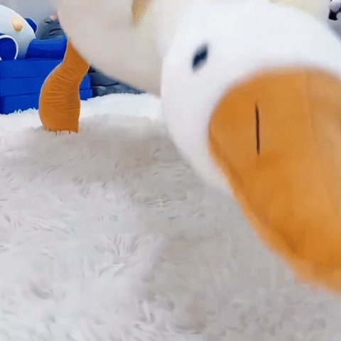 Peluche géante Oie