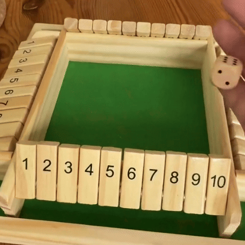 Jeu de société en bois